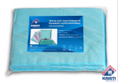 Чехлы для подголовников 33*26,5см СИНИЕ (упак 100шт) КристиДент 