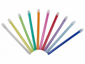 Наконечники д\слюноотсосов БЕСЦВЕТНЫЕ (съемный колпачок) 100шт КРИСТИДЕНТ 